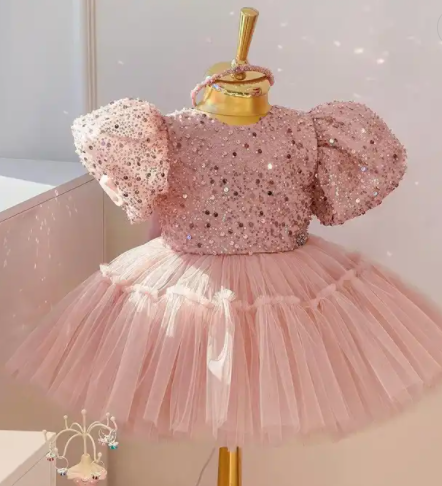 Lerato sequinned princess party dress